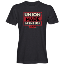 Load image into Gallery viewer, "Union Made is Best" T-Shirt (available in black or navy)