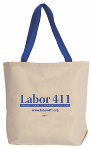 Labor 411 Canvas Tote Bag