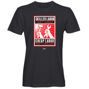 "Skilled Labor_Hammer and Wrench" T-shirt (available in black and navy)