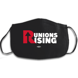 Unions Rising Face Black Mask