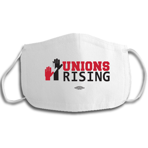 Unions Rising Face White Mask