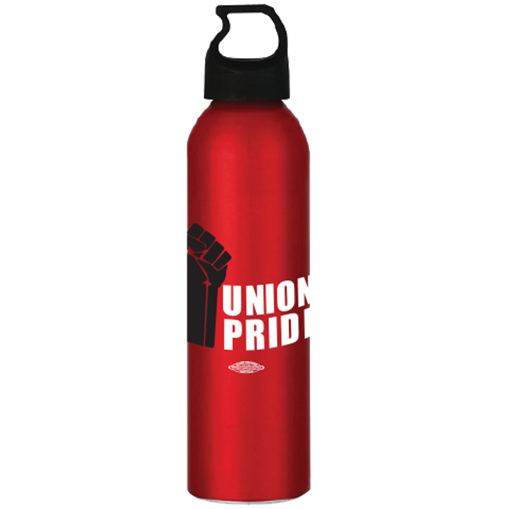 Union Pride Fist Water Bottle