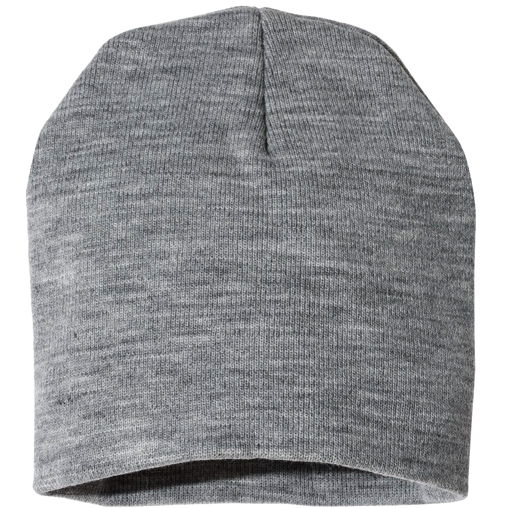 Union Made in USA No-Cuff Beanie - Gray or Navy