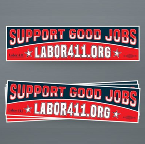 Labor 411 Bumper Sticker