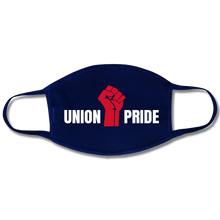 Load image into Gallery viewer, USA Made &amp; Union Printed Face Mask (available in white, black and navy)
