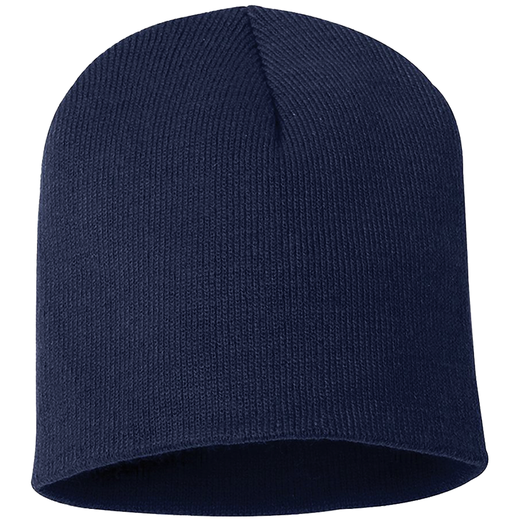 Union Made in USA No-Cuff Beanie - Gray or Navy