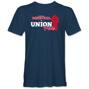 COVID-19 Support/Union-Pride T-shirt (available in black, navy and purple)